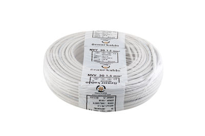 Öznur NVV-U (NYM) 3x1,5 mm² Kh-Mv-S/Y 300/500 V Eca Gri Kangal - 1