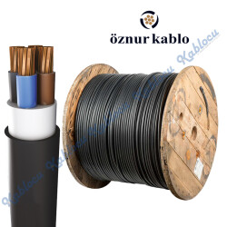 Öznur YVV-R (NYY) 4x95 mm² Mv-Kh-Syh-Gr 0,6/1 kV Eca Siyah Yekpare - 2